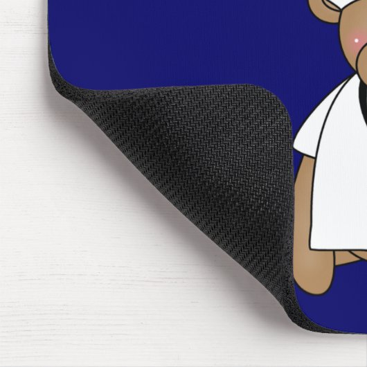 ベアワールド最高ののナースTシャツとギフト マウスパッド (コーナー)