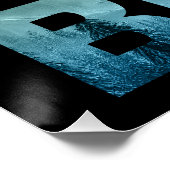 ベアヴィンテージ自然ワイルドフォレストサンセット ポスター (コーナー)