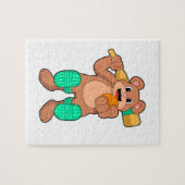 ベアーアットクリケットウィズクリケットこうもり ジグソーパズル (横)