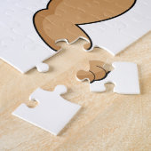 ベアーアットサッカースポーツ ジグソーパズル (側面)