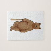 ベアーアットベースボールこうもり ジグソーパズル (横)