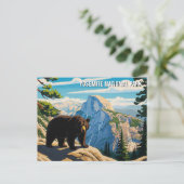 ベアーアットヨセミテ国立公園 ポストカード (スタンド正面)