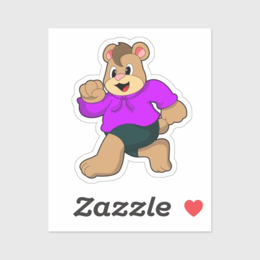 ベアーアットランニング シール (シート)