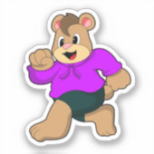 ベアーアットランニング シール (正面)