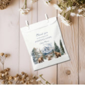 ベアーアドベンチャーウィンタースノーマウンテンベビーシャワー フェイバーバッグ