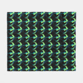 ベアーアートブランケット北ライトベアブランケット フリースブランケット (正面(横))