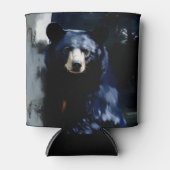 ベアーインザウッズポートレート 缶クーラー (正面)