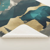 ベアーインザムーンライトインデザイン シェルパブランケット (3/4)