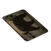 ベアーインザロードイエローストーン国立公園WY マグネット (右側)