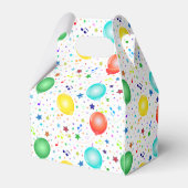 ベアーインタイキュート動物子供の誕生日 フェイバーボックス (裏面サイド)