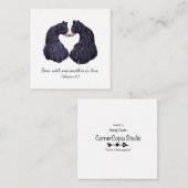 ベアーインラブ聖なる書物、 経典カード エンクロージャーカード (正面/裏面)