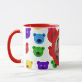 ベアーイン・レッド マグカップ (左)