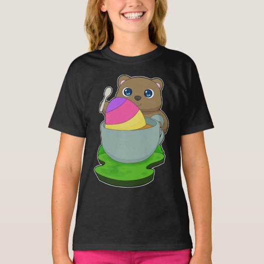 ベアーイースターの卵カップ Tシャツ (正面)