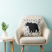 ベアーウィルダネスパインツリーキャビン装飾用クッション クッション (椅子)