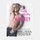 ベアーウイスキー毛布 フリースブランケット (正面)