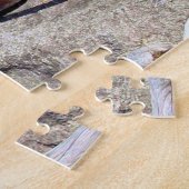 ベアーウッドカービングオレゴン。クリスマスの挨拶 ジグソーパズル (側面)