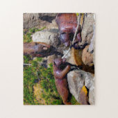 ベアーウッドカービングオレゴン。 ジグソーパズル (縦)