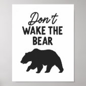 ベアーウッドランド子供部屋 ポスター (正面)