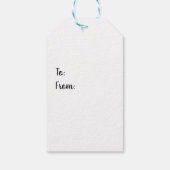 ベアーウ素朴ィルダネス木材 ギフトタグ (裏面)