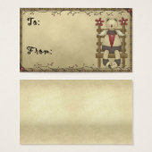 ベアーエンジェル – 国/プライムギフトラベル (正面&裏面)