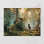 ベアーカブス1889ヴィンテージ ポストカード (正面)