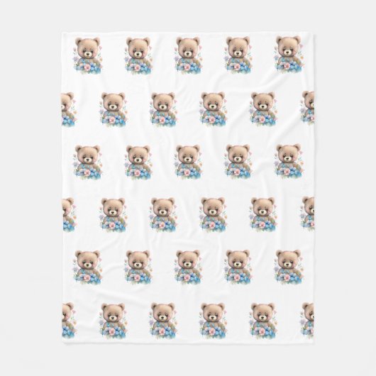 ベアーカブ フリースブランケット (正面)