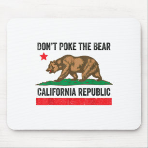 ベアーカリフォルニア共和国を攻撃しない マウスパッド
