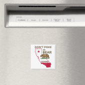 ベアーカリフォルニア共和国を攻撃しない マグネット (インサイチュ (食洗機))