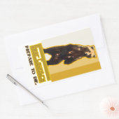 ベアーカントリー 長方形シール (封筒)