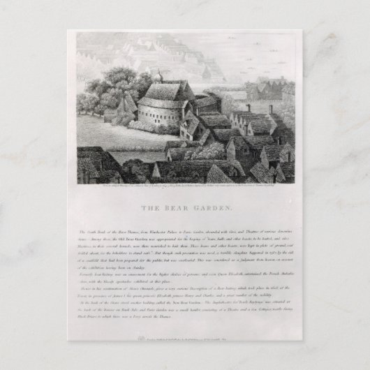 ベアーガーデン， 1647 ポストカード (正面)
