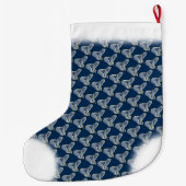 ベアークリスマスストッキングカスタムベアークブストッキング ラージクリスマスストッキング (裏面)