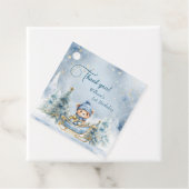 ベアークリスマスワンファースト誕生日冬 フェイバータグ (インサイチュ)