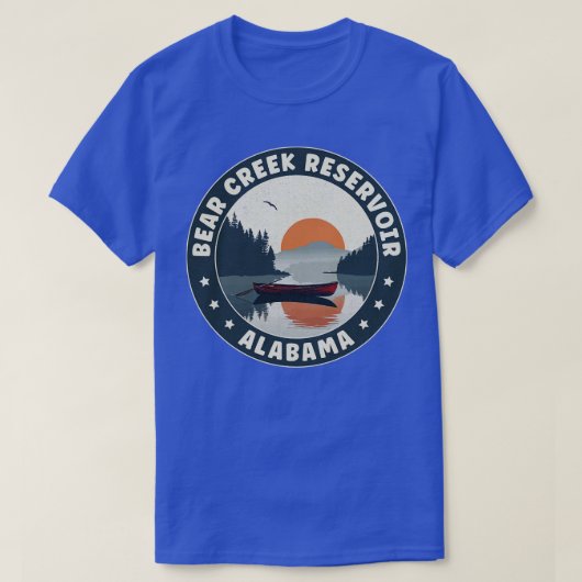 ベアークリーク貯水池アラバマサンセットTシャツ Tシャツ (デザイン正面)
