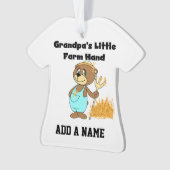 ベアーグランドパズリトルファームハンド オーナメント (正面)