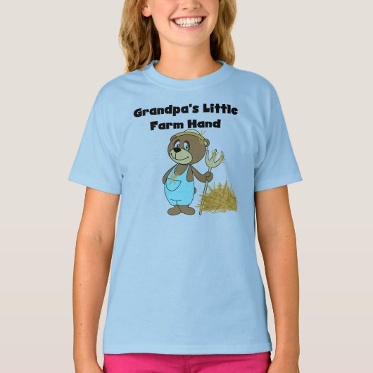 ベアーグランドパズリトルファームハンド Tシャツ (正面)