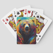 ベアーグリズリーアニマルディスカバリーアドベンチャー自然プラ トランプ (裏面)