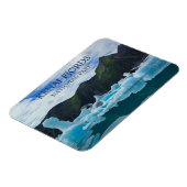 ベアーグレイシャーアイスケナイフィヨルド国立公園 マグネット (左側)