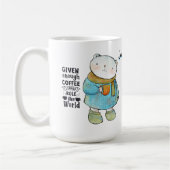 ベアーコーヒー引用文 コーヒーマグカップ (左)