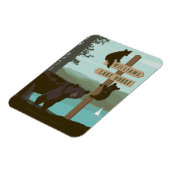 ベアーサインポスト マグネット (左側)