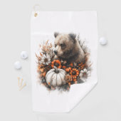 ベアーシャツカントリーカボチャ ゴルフタオル (インサイチュ)