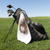 ベアーシャツカントリーカボチャ ゴルフタオル (グリーン)