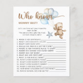 ベアーシャワーはテディベアの数を推測する (正面)