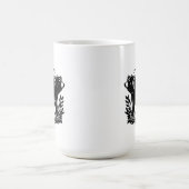 ベアーシルエット コーヒーマグカップ (中央)