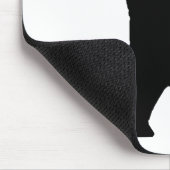 ベアーシルエット マウスパッド (コーナー)