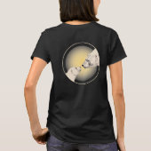 ベアージャケット女性の母親とカッブポーラーベアージャケット Tシャツ (裏面)