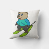 ベアースキースキー クッション (裏面)