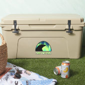 ベアースティッカーパーソナライズされたトバルベアデカール シール (クーラー)