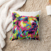 ベアースピリットアニマル装飾用クッション クッション (ブランケット)