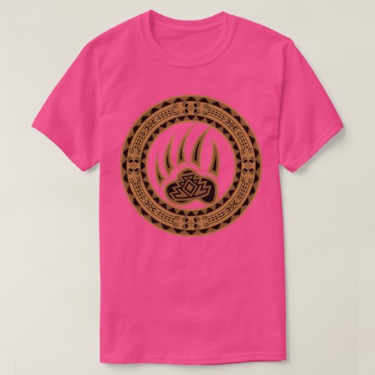 ベアースピリットブラウン  Tシャツ (デザイン正面)