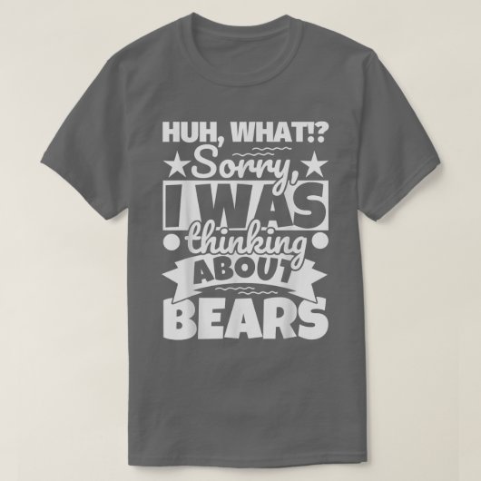 ベアーズおもしろい恋人 Tシャツ (デザイン正面)